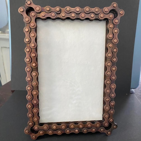 Bicycle Chain Picture Frame - Picture 1 of 6